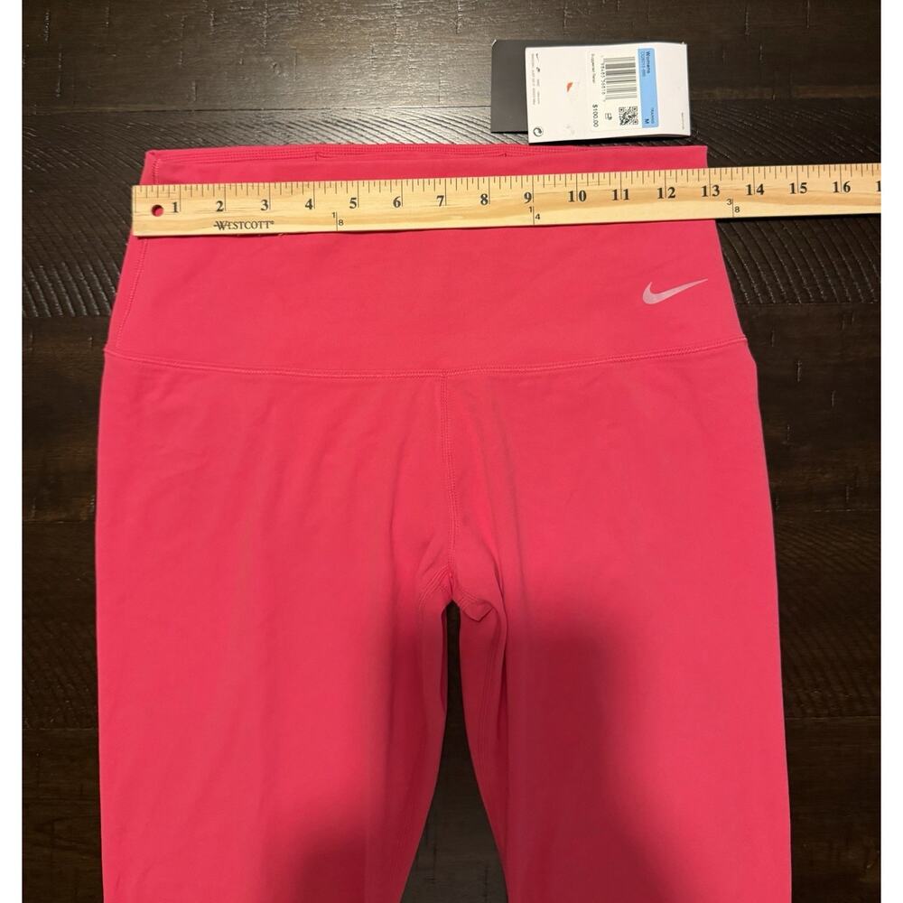 Nike Zenvy Dri-Fit High-Waisted 7/8 Leggings~Women's M~ Pink 23” Inseam - Picture 8 of 8